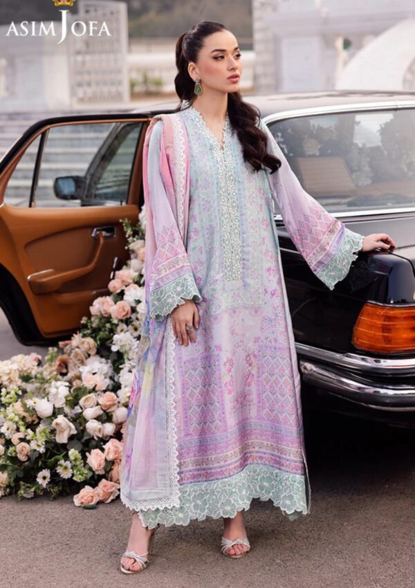 Asim Jofa Charmeuse Silk Ajrs 7 Formal Collection