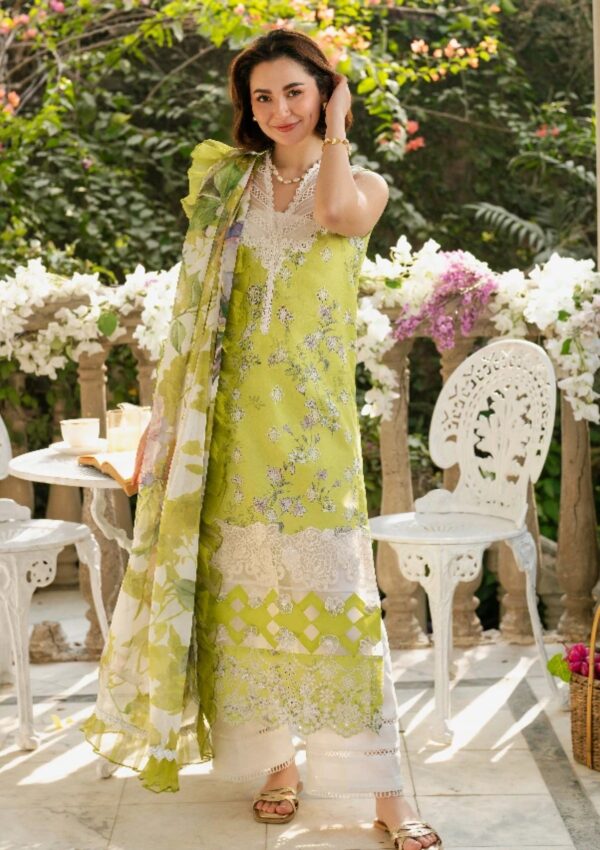 Asifa & Nabeel Gulkari Gkl 3 Lemonade Dream Lawn Collection