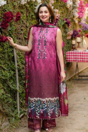 Asifa & Nabeel Gulkari Gkl 13 Sunkissed Garden Lawn Collection