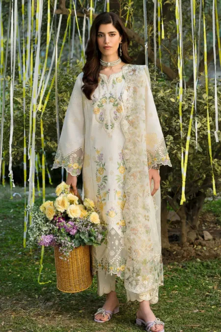Sardinia Floral Forest Sff 804 Ivory Bloom