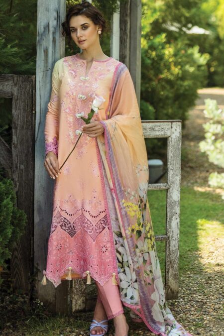 Mushq Solace Chikankari Msl 2504 Rae
