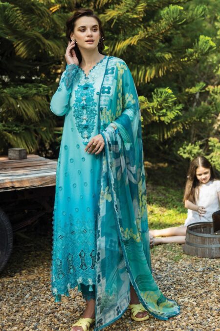 Mushq Solace Chikankari Msl 2509 Amore