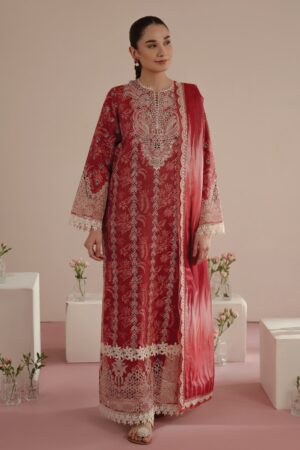 Afrozeh Floral Charm Afc 01 Diana Lawn Collection