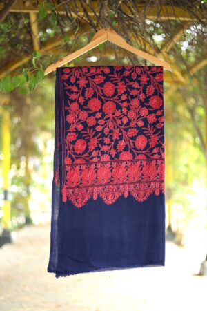 Pashmina Ari Work Shawl D 206