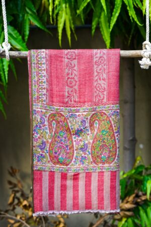 Pashmina Jamawar Shawl D 01