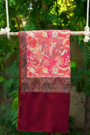 Pashmina Patch Work Shawl D 27