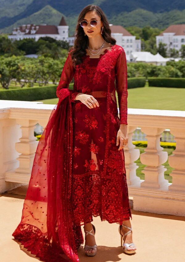 Zainab Chottani Festive Zf 09 Ruby Luxe Wedding Collection