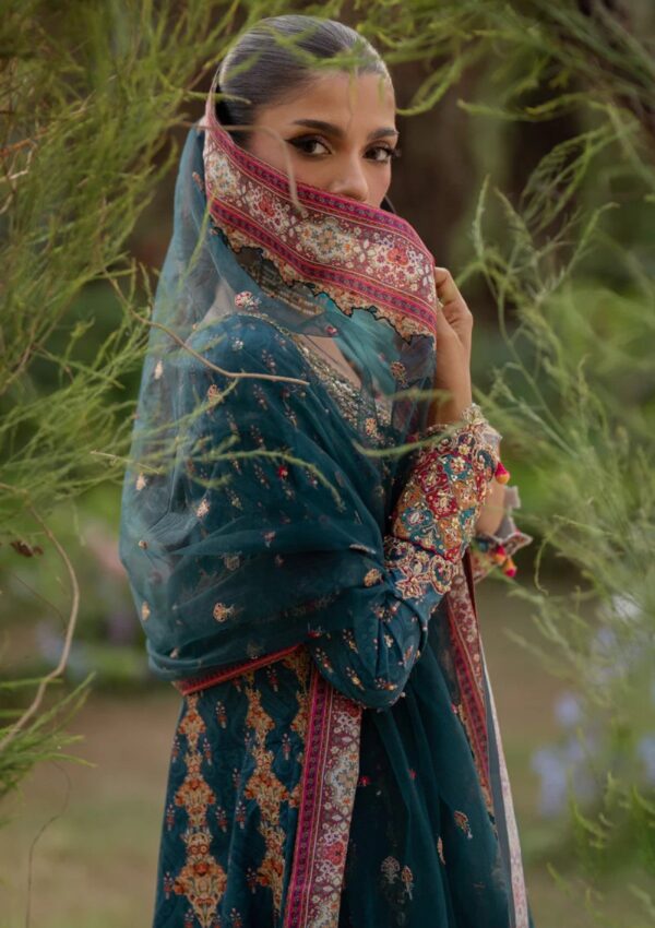 Qalamkar Luxe Silk Ua 09 Tina Winter Collection