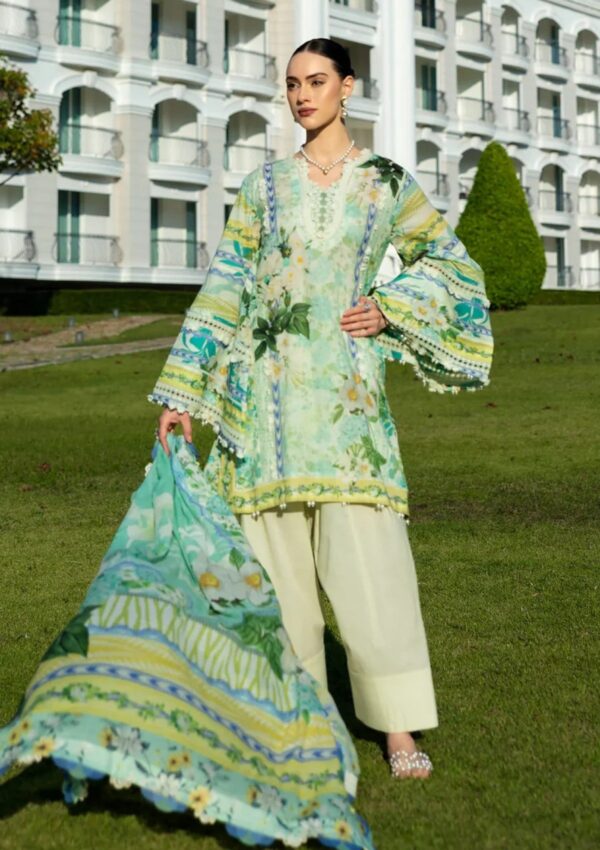 Elaf Premium Prints Epe 01b Emerald Isle Lawn Collection