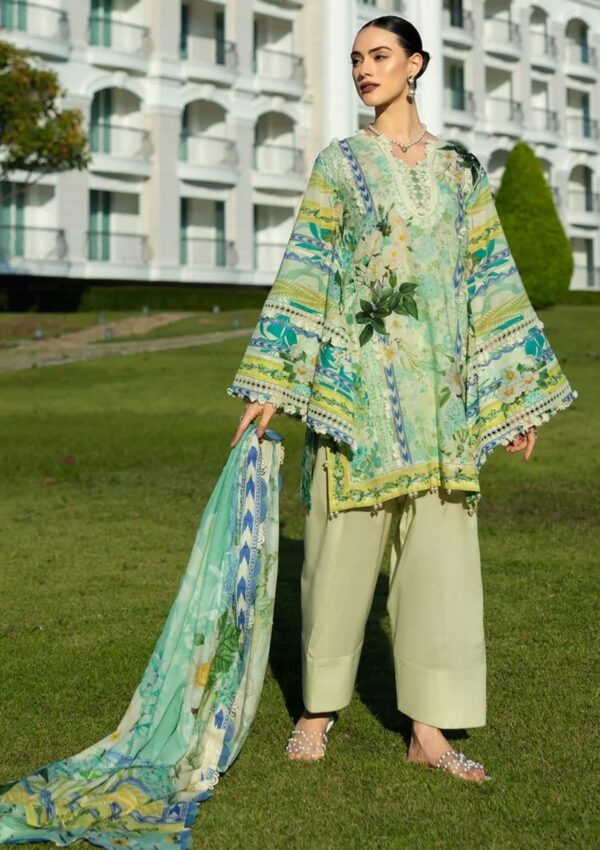 Elaf Premium Prints Epe 01b Emerald Isle Lawn Collection