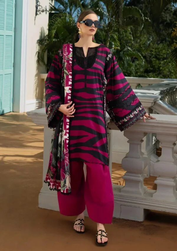 Elaf Premium Prints Epe 02b Berry Blush Lawn Collection