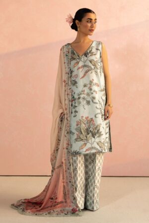 Coco By Zara Shahjahan Prints D7a Zoe Lawn Collection