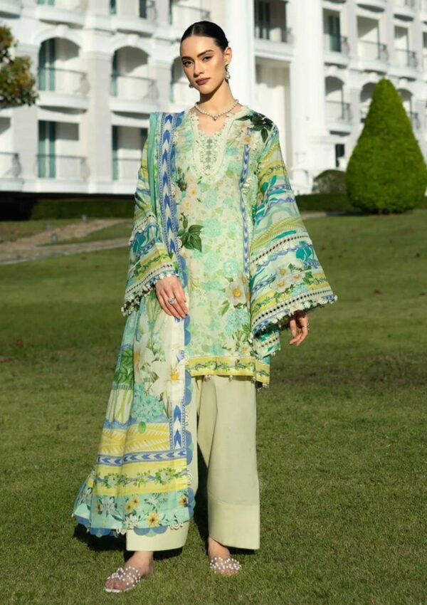 Elaf Premium Prints Epe 01b Emerald Isle Lawn Collection