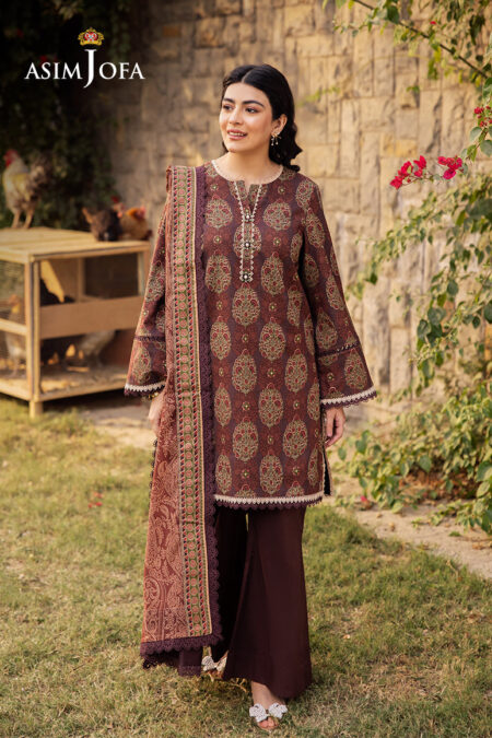 Asim Jofa Ajubj-23 Printed Lawn 