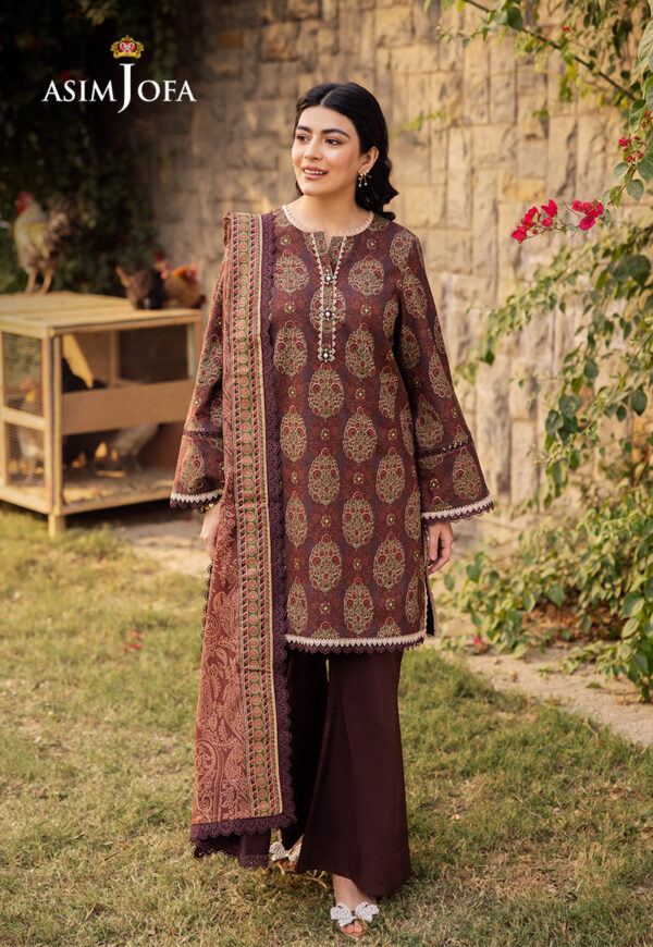 Asim Jofa Ajubj-23 Printed Lawn