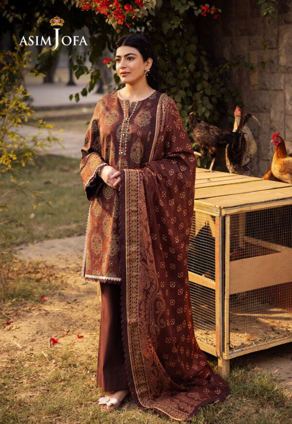 Asim Jofa Ajubj-23 Printed Lawn