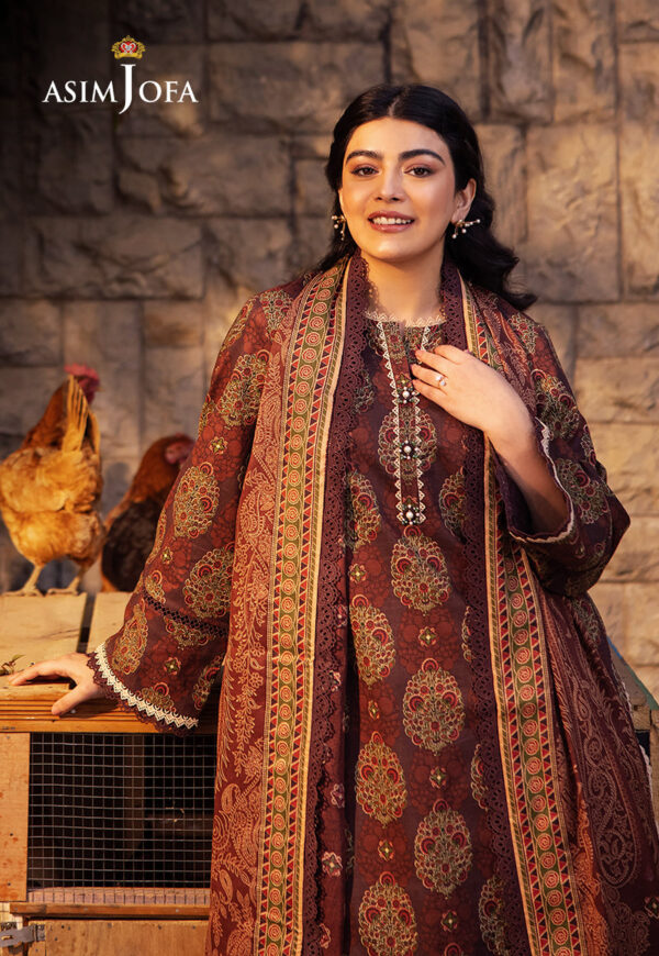 Asim Jofa Ajubj-23 Printed Lawn