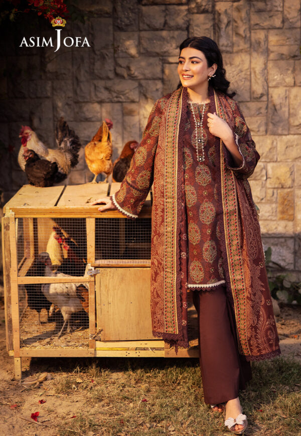 Asim Jofa Ajubj-23 Printed Lawn