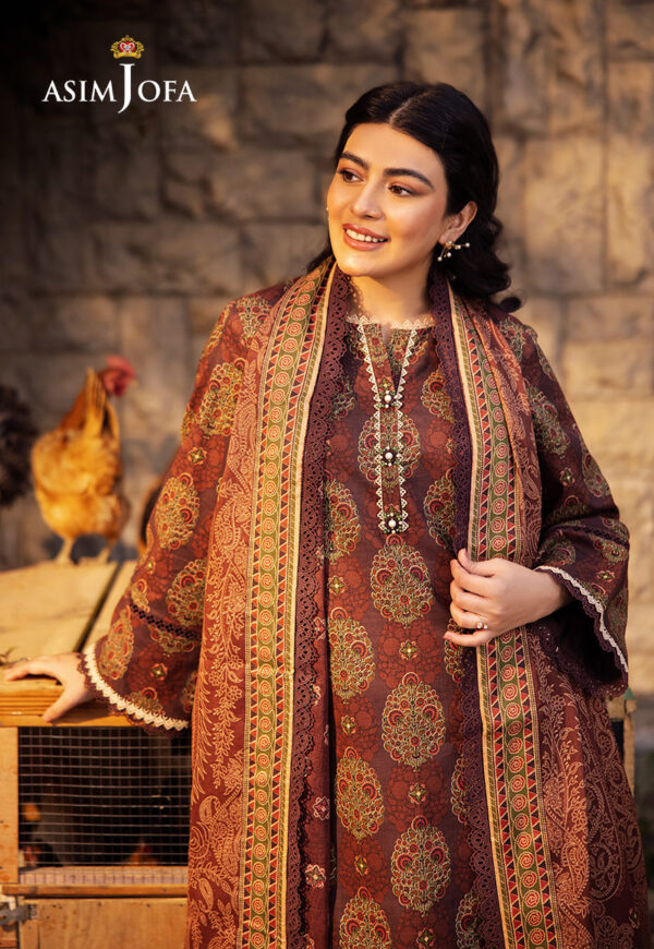 Asim Jofa Ajubj-23 Printed Lawn