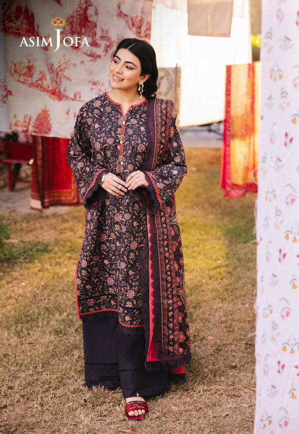 Asim Jofa Ajubj-18 Printed Lawn