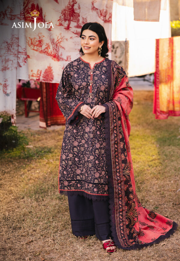 Asim Jofa Ajubj-18 Printed Lawn