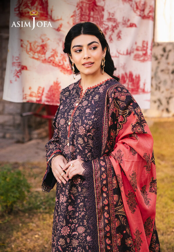 Asim Jofa Ajubj-18 Printed Lawn