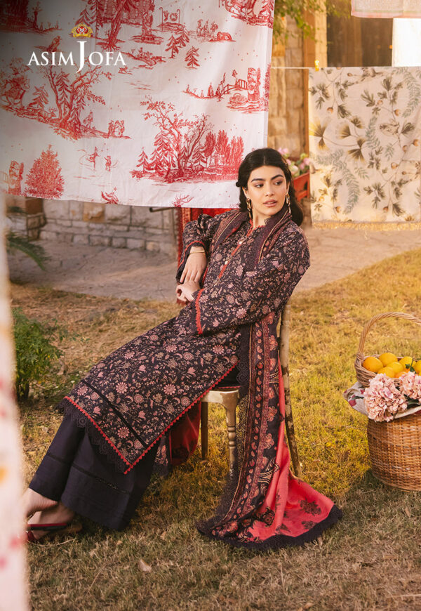 Asim Jofa Ajubj-18 Printed Lawn