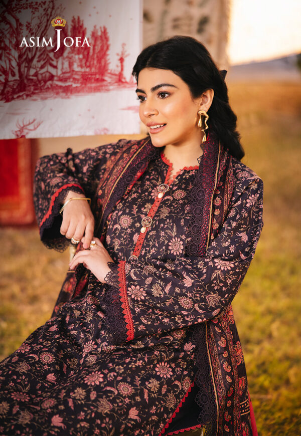 Asim Jofa Ajubj-18 Printed Lawn