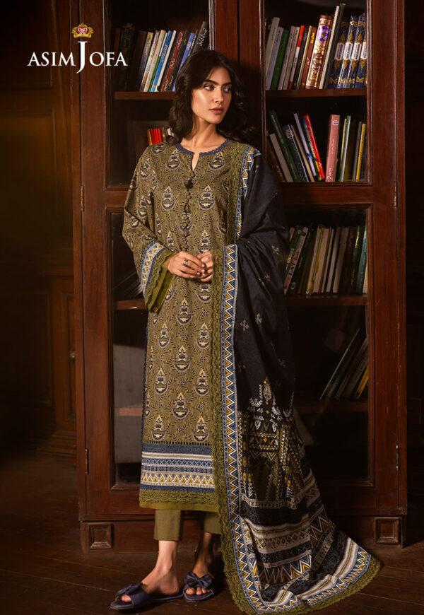 Asim Jofa Ajubj-37 Printed Lawn