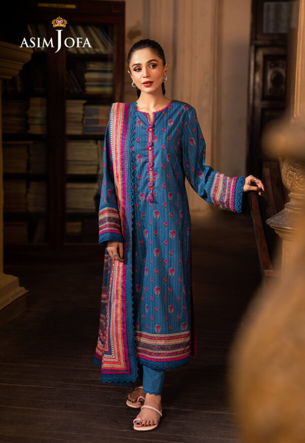 Asim Jofa Ajubj-40 Printed Lawn