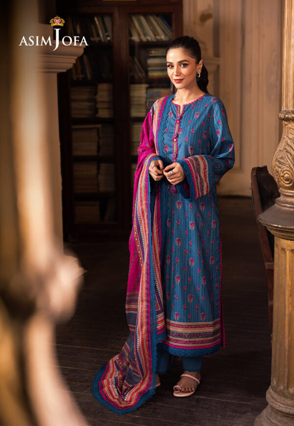 Asim Jofa Ajubj-40 Printed Lawn