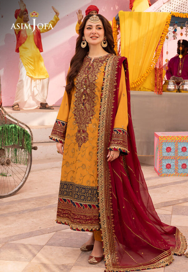 Asim Jofa Ajdad-25 Embroidered