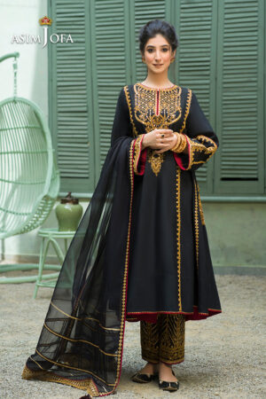 Asim Jofa Ajfcd-46 Embroidered