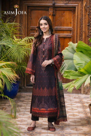 Asim Jofa Ajgbd-6 Printed Stitched 