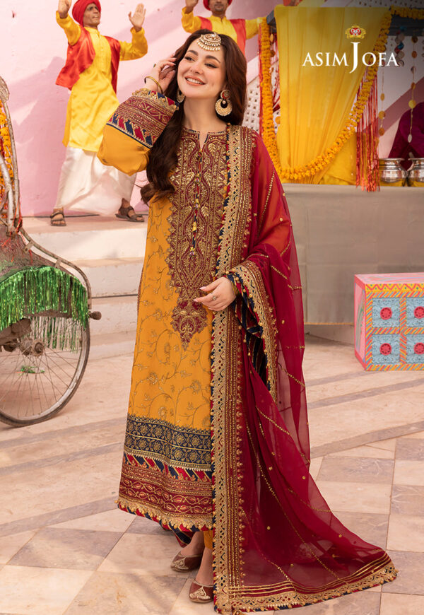 Asim Jofa Ajda-25 Embroidered