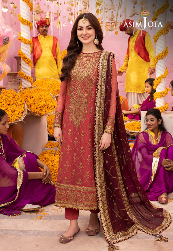 Asim Jofa Ajda-23 Embroidered