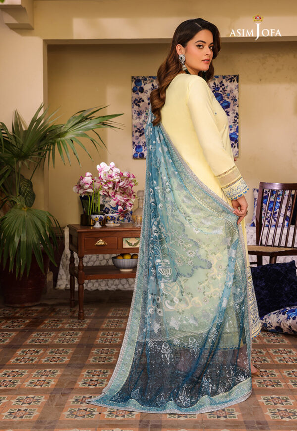 Asim Jofa Ajzb-17 Embroidered Cambric