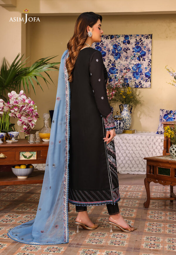 Asim Jofa Ajzb-09 Embroidered Cambric