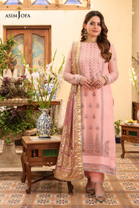 Asim Jofa Ajzb-03 Embroidered