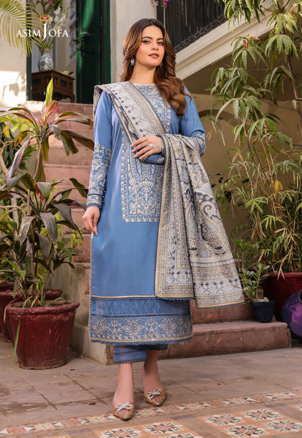 Asim Jofa Ajzb-13 Embroidered