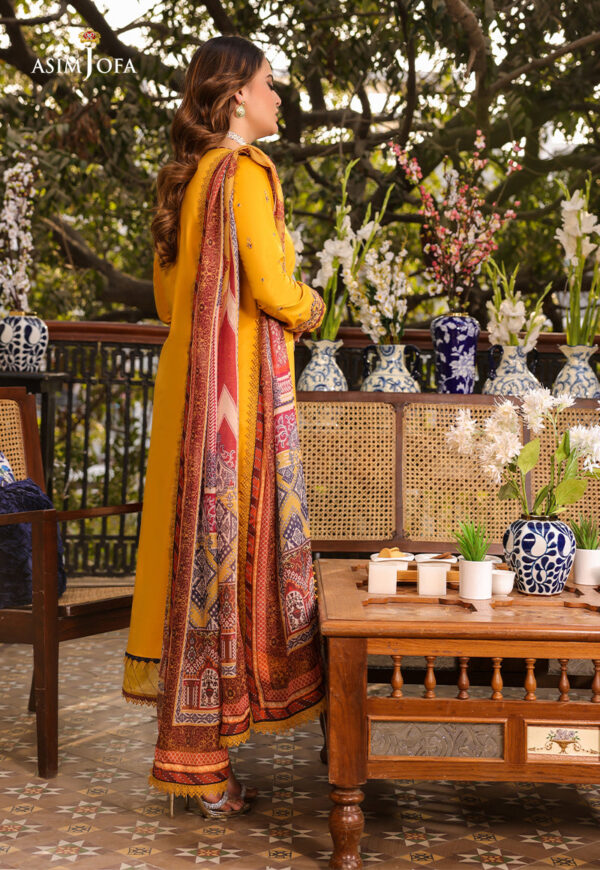 Asim Jofa Ajzb-01 Embroidered Cambric