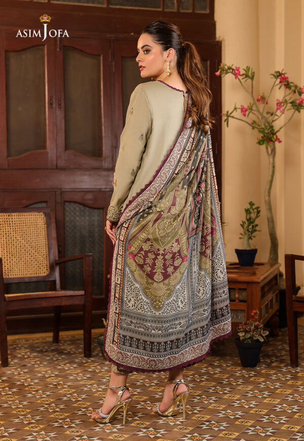 Asim Jofa Ajzb-25 Embroidered Cambric