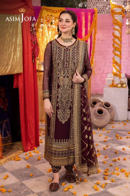 Asim Jofa Ajda-21 Embroidered