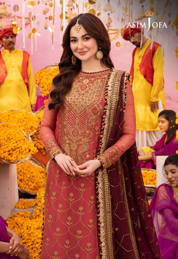 Asim Jofa Ajda-23 Embroidered
