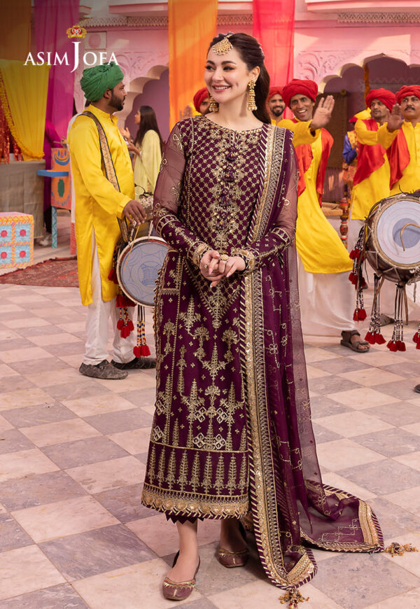 Asim Jofa Ajdad-03-Xs Embroidered