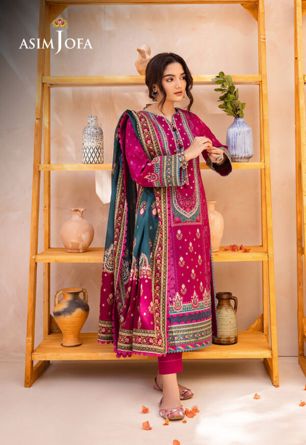 Asim Jofa Ajub-05 Printed Lawn