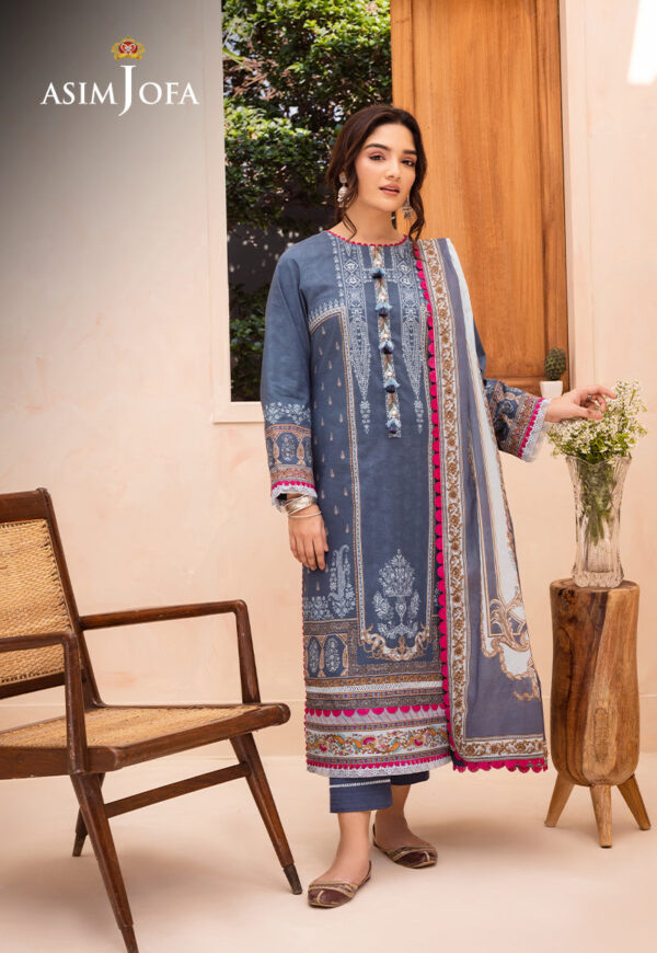 Asim Jofa Ajub-14 Printed Lawn