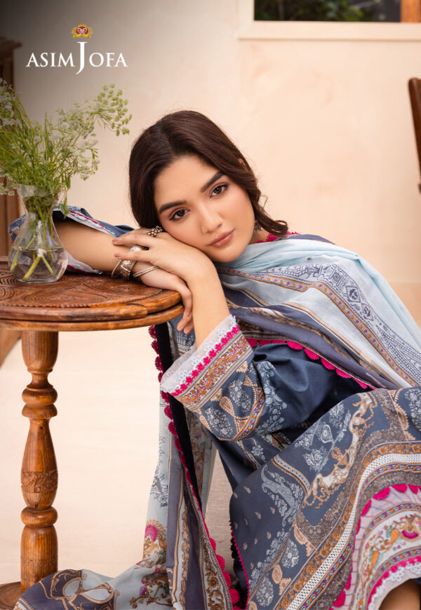 Asim Jofa Ajub-14 Printed Lawn