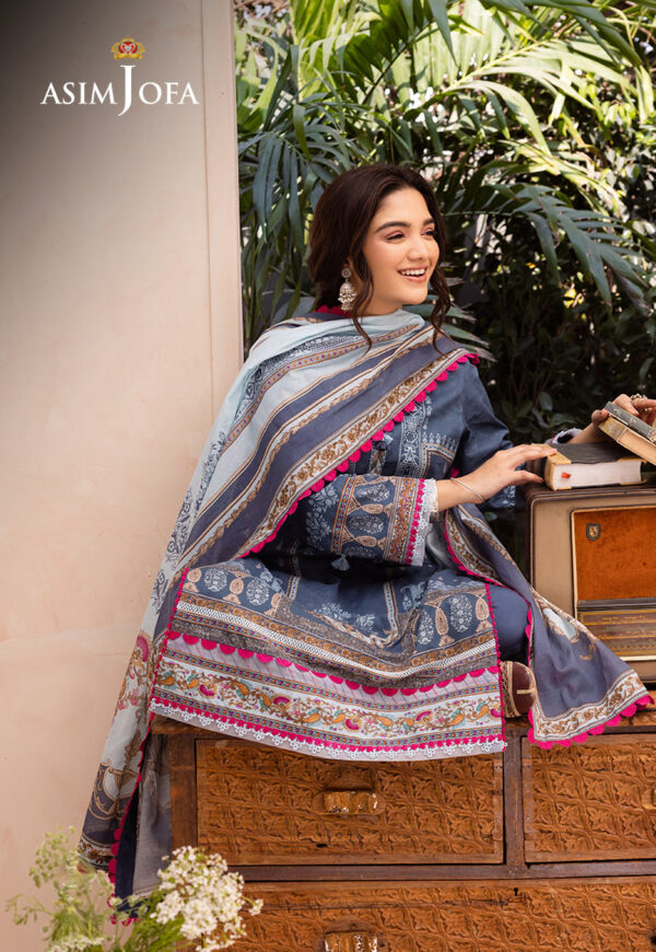 Asim Jofa Ajub-14 Printed Lawn