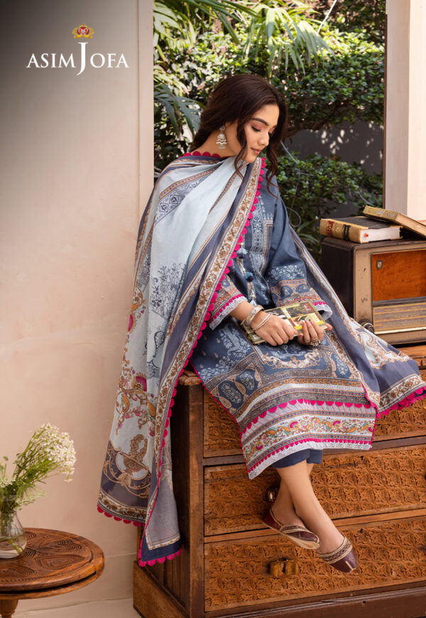 Asim Jofa Ajub-14 Printed Lawn